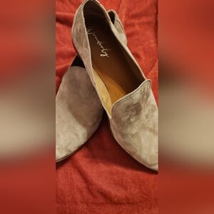 Women's Suede Loafers - Taupe